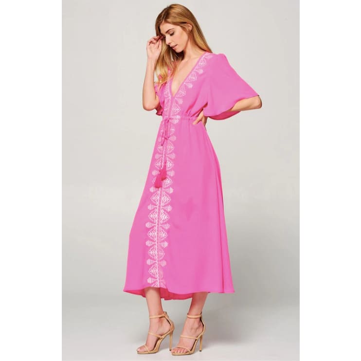 carina midi wrap dress Coco Rosine