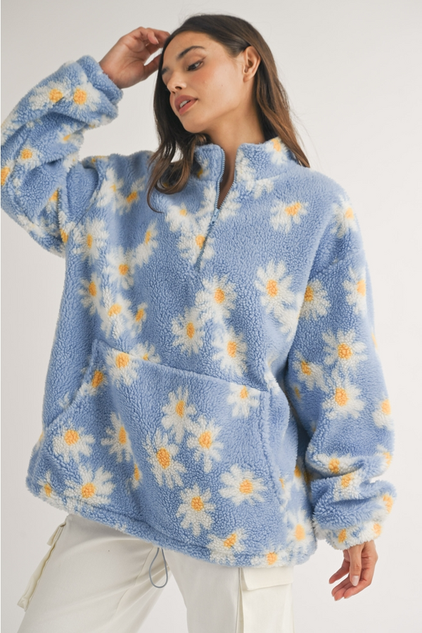 Joy Sherpa Pullover – Coco Rosine Joy Sherpa Pullover – Coco Rosine