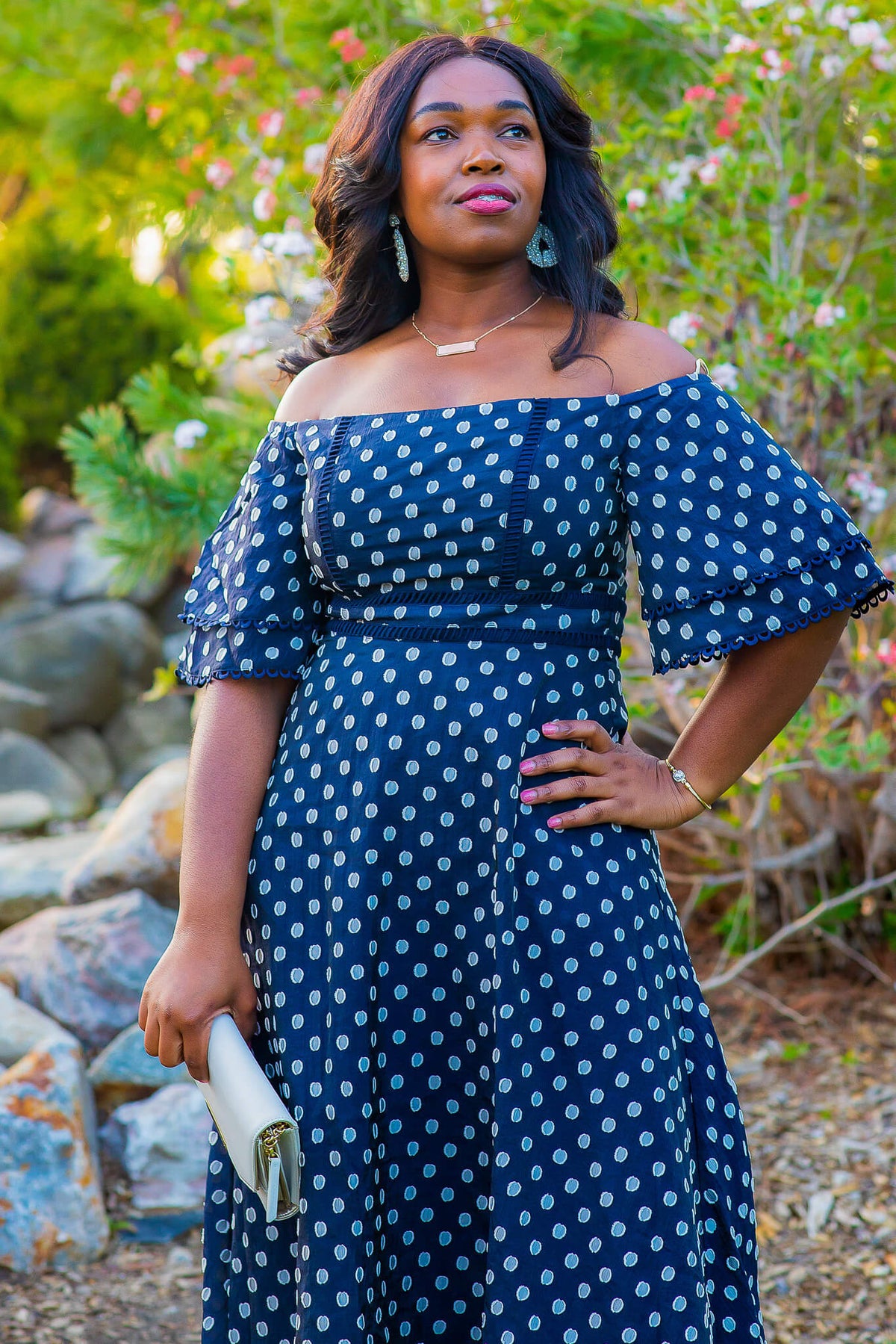 misha off the shoulder dress Coco Rosine